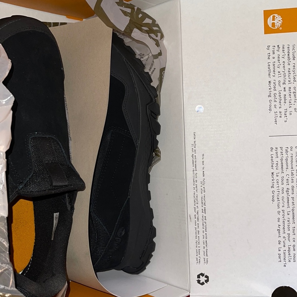 Timberland Lincoln Peak Slip-On Black Suede